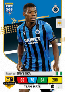 Raphael Onyedika Club Brugge 2023 FIFA 365 Team Mate #32